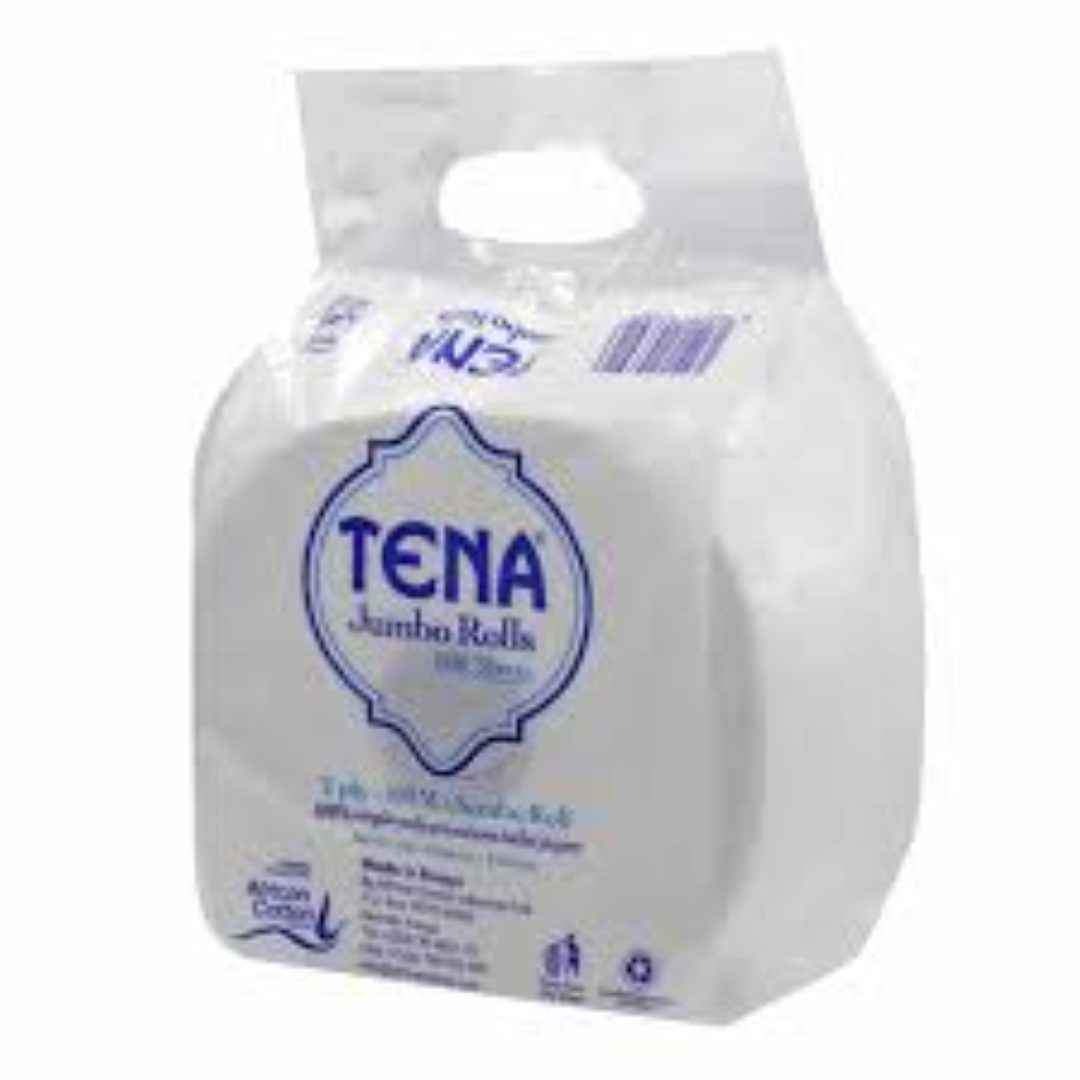 TENA WHITE JUMBO ROLL SMALL